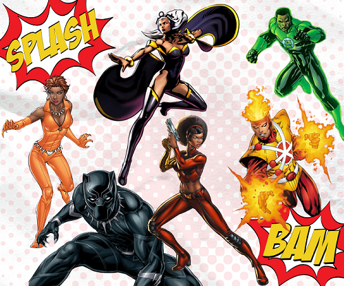 Honoring Black Superheroes for Black History Month